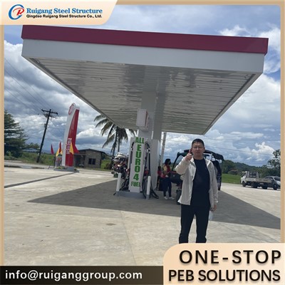 Servisna stanica čelične strukture